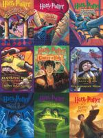 New York Puzzle Company Harry Potter: The Book Covers - puzzle image