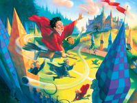 New York Puzzle Company Quidditch - puzzle image