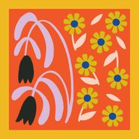 Paper Source Abstract Florals - puzzle image