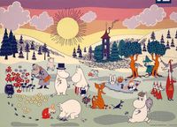 Peliko Day in the Moominvalley - puzzle image