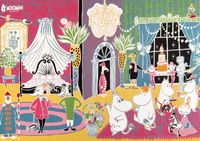 Peliko Moomin - obrázek puzzlí