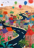 Pieces & Peace On the Road - puzzle image