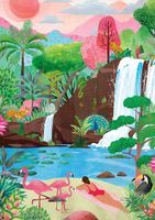 Pieces & Peace Tropical Vibes - puzzle image