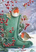 Pierre Belvedere Winter Birds - puzzle image