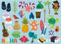 Pineapple Puzzles Things Hawaii - obrázek puzzlí