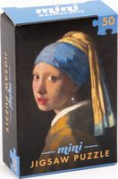 Professor Puzzle Mini Masterpieces: Girl with a Pearl Earring - puzzle image