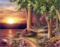 Puzzle Makers Around the Lake - Puzzlebild