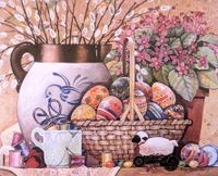 Puzzle Makers Spring Basket - puzzle image
