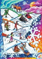 PuzzleTwist Frosty Fun - puzzle image
