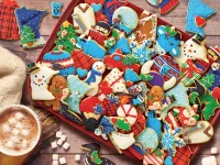 PuzzleTwist Holiday Cookies from Minnesota - puzzle image