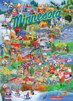 PuzzleTwist Minnesota Spirit - Puzzlebild