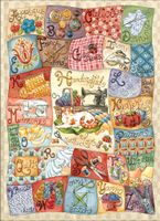 PuzzleTwist Sewing Alphabet - puzzle image