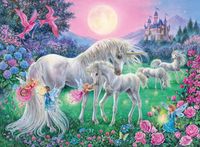 Ravensburger Unicorns in the Moonlight - obrázek puzzlí