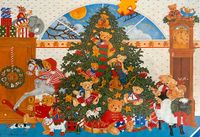Ravensburger A Beary Christmas - obrázek puzzlí