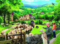 Ravensburger A Good Team - puzzle image