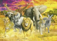 Ravensburger African Animals - puzzle image