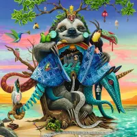 Ravensburger Cherish Your World with Dulk: Afterglow - obrázek puzzlí