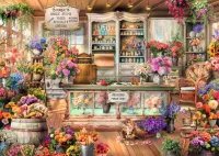 Ravensburger All Seasons - Flower Shop - obrázek puzzlí