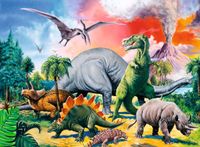 Ravensburger Among the Dinosaurs - obrázek puzzlí