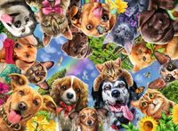 Ravensburger Animal Selfie - obrázek puzzlí
