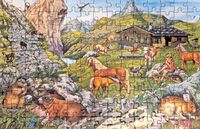Ravensburger Animals in the Mountains - obrázek puzzlí