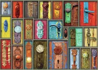 Ravensburger Antique Doorknobs - obrázek puzzlí