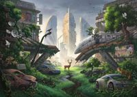 Ravensburger Exit puzzle Apocalyptic City - obrázek puzzlí