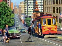 Ravensburger Vintage San Francisco - obrázek puzzlí