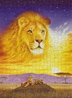 Ravensburger Astral Lion - obrázek puzzlí