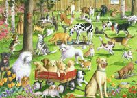 Ravensburger At The Dog Park - puzzle image