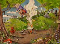 Ravensburger Fantasy Mystic Witch - obrázek puzzlí