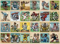 Ravensburger Awesome Athletes - obrázek puzzlí