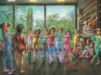 Ravensburger Ballet Class - puzzle image