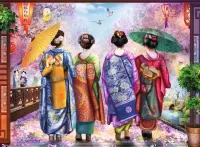 Ravensburger Blossom Walk - obrázek puzzlí