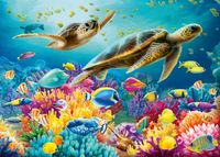 Ravensburger Blue Underwater World - puzzle image