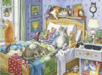 Ravensburger Cat Nap - puzzle image