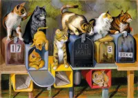 Ravensburger Cats Got Mail - image du puzzle