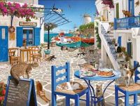 Ravensburger Cats of Mykonos - puzzle image