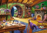 Ravensburger Charmed Cottage - obrázek puzzlí