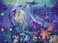 Ravensburger Charming Mermaids - puzzle image