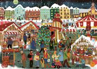 Ravensburger Christmas Market - puzzle image