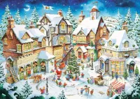 Ravensburger Christmas Village - puzzle image