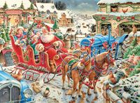 Ravensburger Christmas Collection No. 2 - The Christmas Farm - puzzle image