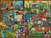 Ravensburger Cling Clang Clatter - obrázek puzzlí