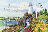 Ravensburger Coastal Paradise - puzzle image