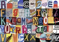 Ravensburger Colorful Alphabet - obrázek puzzlí