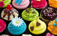 Ravensburger Colorful Cupcakes - puzzle image