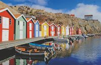 Ravensburger Colorful Scandinavian Houses - obrázek puzzlí