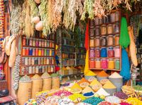 Ravensburger Colorful Spices and Herbs, Morocco - puzzle image