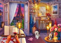 Ravensburger Cozy Bathroom - puzzle image